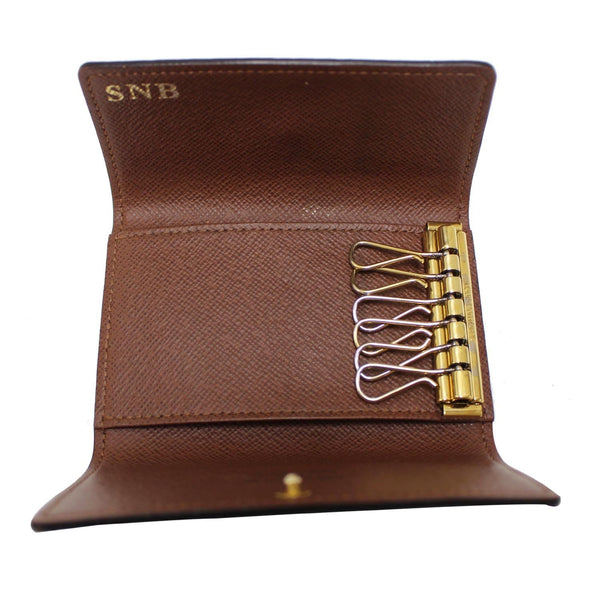 LOUIS VUITTON Monogram Canvas 6 Key Holder Brown-US