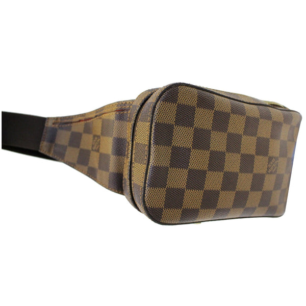 Waist belt lv Damier Geronimos Ebene Brown Hip Bag