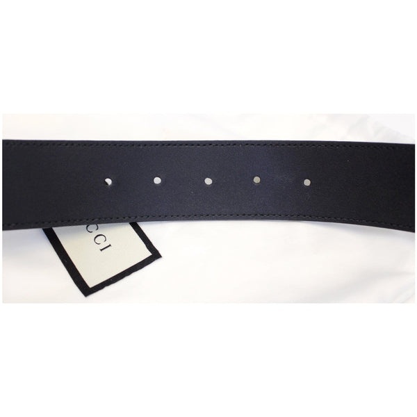 Gucci Double G Buckle Leather Belt Black Size 37 - online
