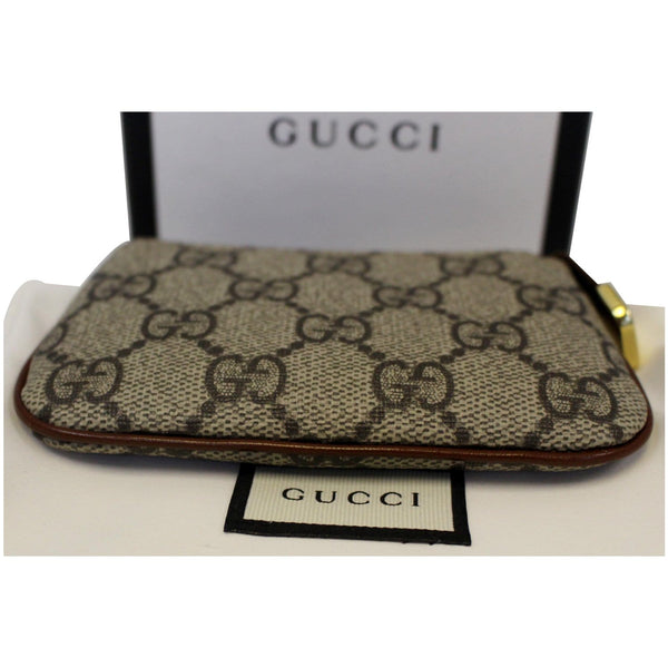 GUCCI GG Supreme Monogram Key Case Beige-US