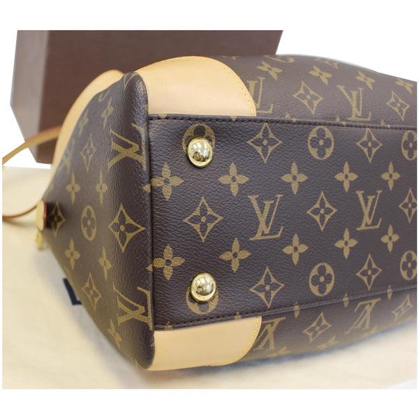 LOUIS VUITTON Segur Monogram Canvas Shoulder Handbag Brown-US