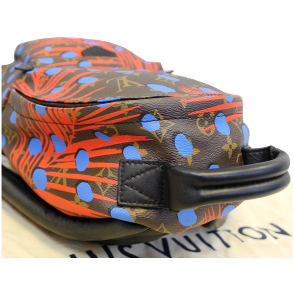 top view lv Palm Springs PM Monogram Jungle Dots Bag