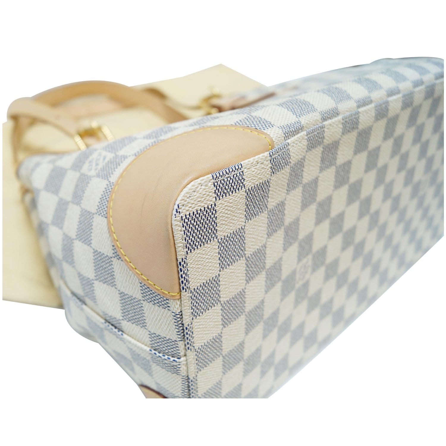Delightful MM Damier Azur – Keeks Designer Handbags
