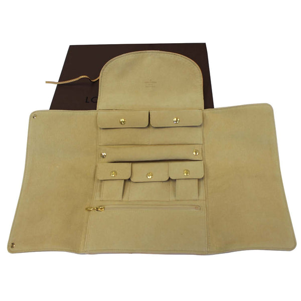 Louis Vuitton Folding Jewellery Case - Lv Damier Azur - lv leather
