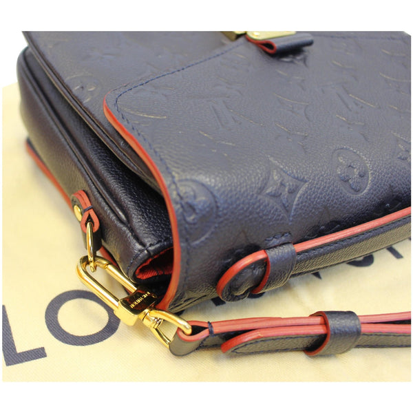 Louis Vuitton Metis Pochette Empreinte Leather Bag corner