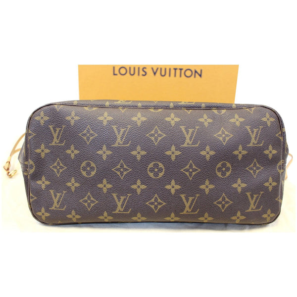 LOUIS VUITTON Neverfull MM Monogram Canvas Tote Shoulder Bag Brown-US