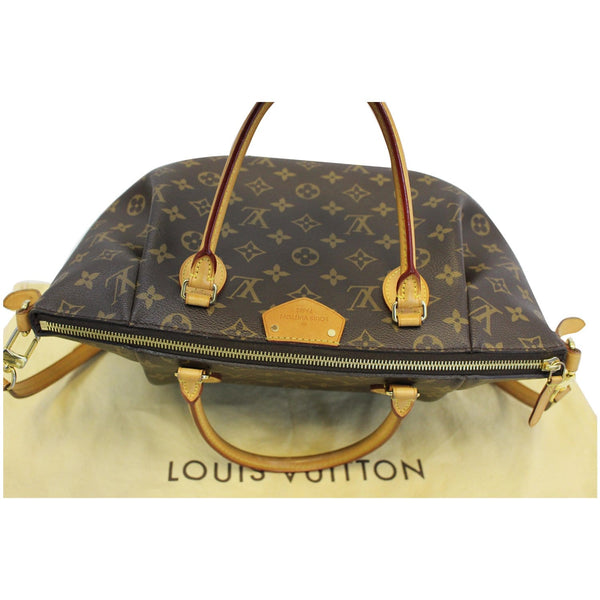 Lv Turenne MM Monogram Canvas Shoulder Bag Top View