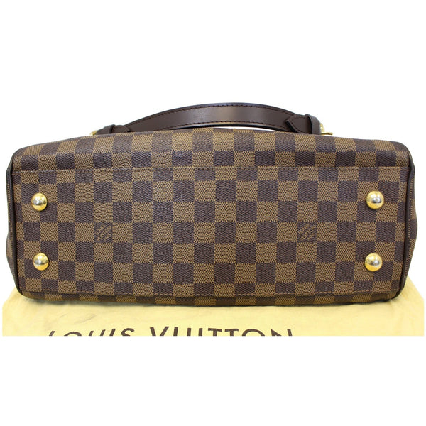 LOUIS VUITTON Trevi PM Damier Ebene Brown Shoulder Bag-US