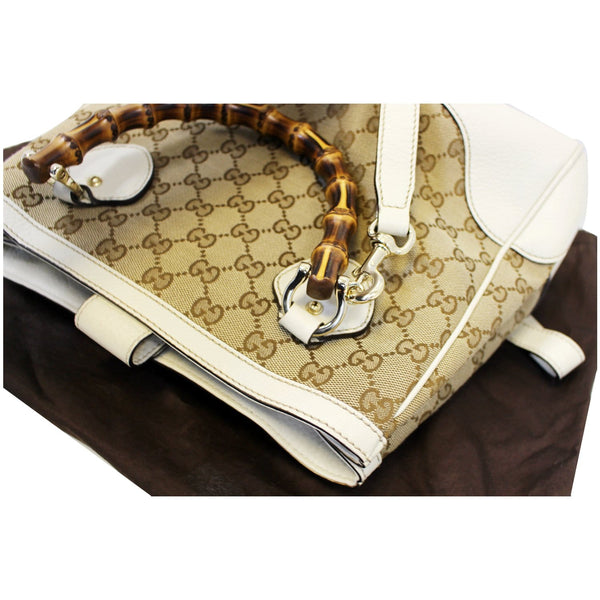 Gucci Shoulder Handbag Bamboo Diana GG Canvas - corner