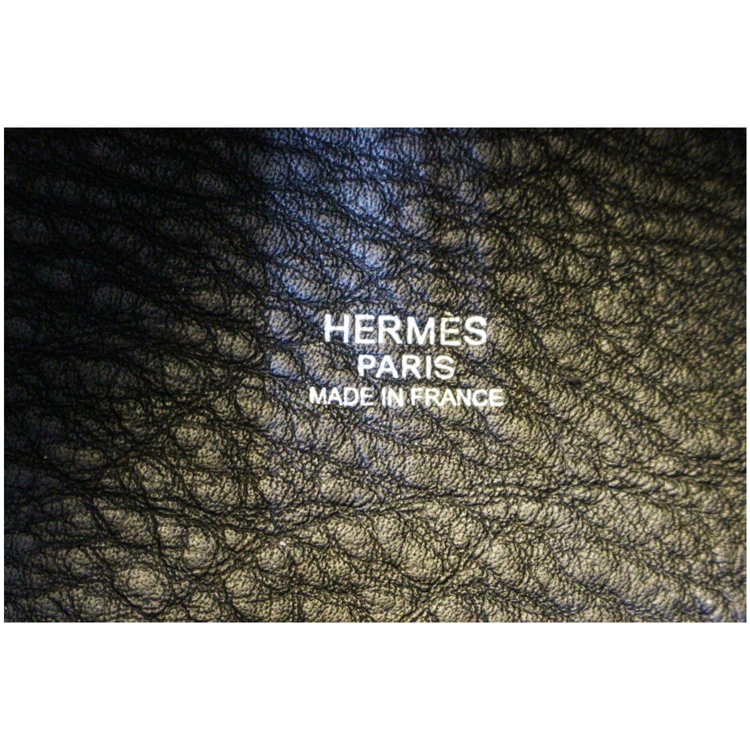 Hermès Picotin PM Black Evergrain Leather Trim Picotown * JaneFinds