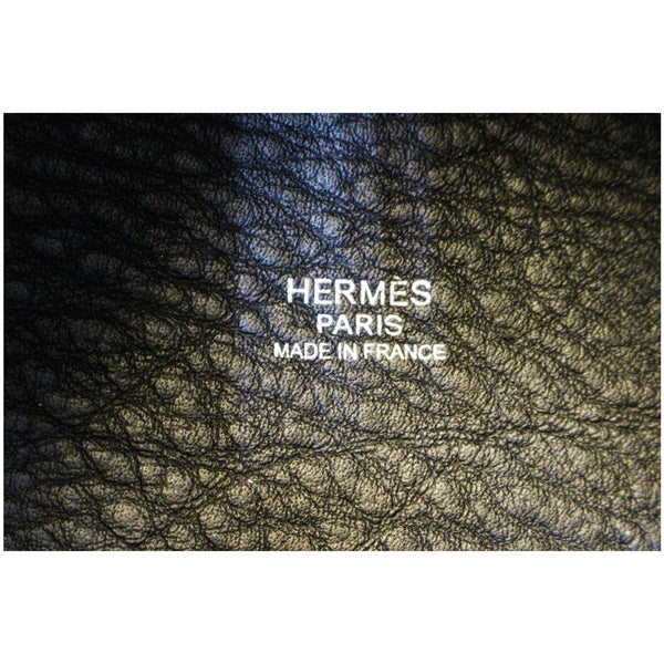 Hermes Handbag Picotin Lock 18 PM Taurillon Leather - logo