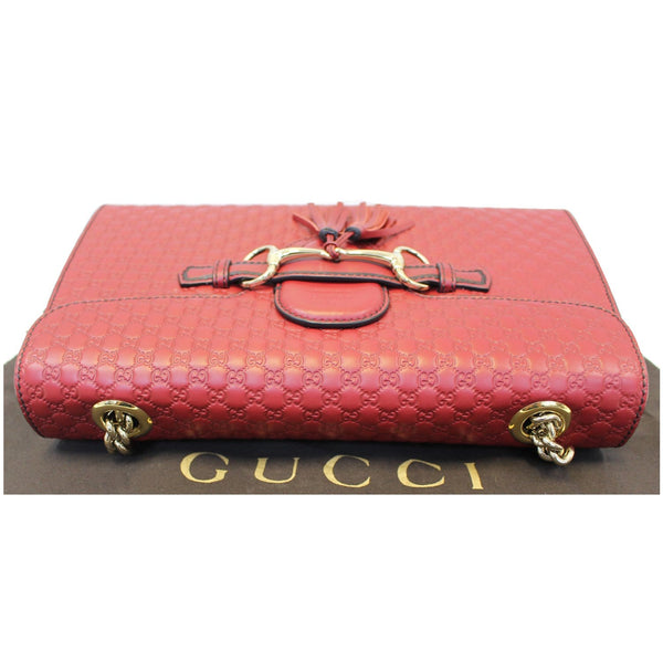 Gucci Shoulder Bag Micro Emily GG Guccissima Leather on sale
