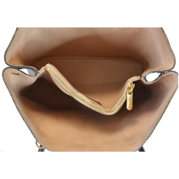 LOUIS VUITTON Kensington Damier Ebene Shoulder Bag Brown