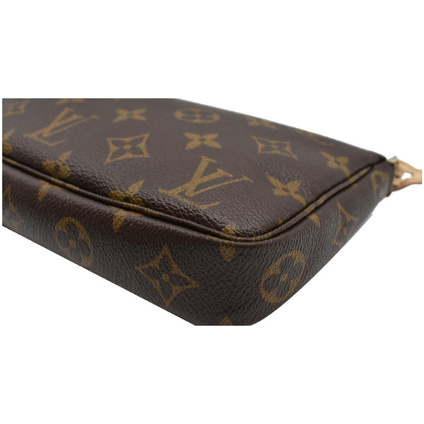 LOUIS VUITTON Murakami Panda Pochette Monogram Canvas Accessoires Pouch Brown
