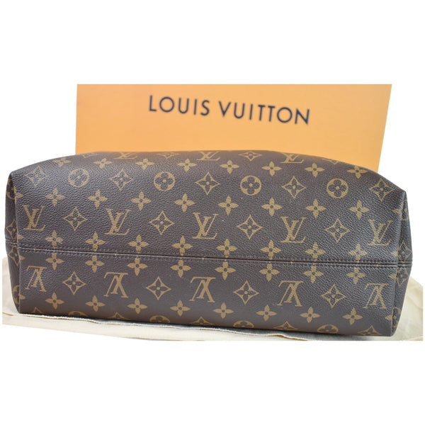 Louis Vuitton Graceful MM Monogram Canvas Shoulder Bag - bottom preview