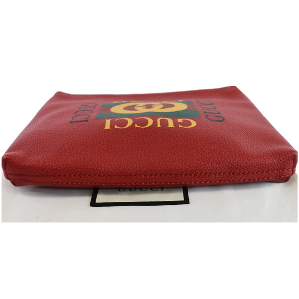 Gucci Medium Logo Portfolio handbag clutch Red
