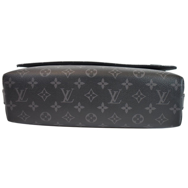 LOUIS VUITTON District MM Monogram Eclipse Messenger Bag Black