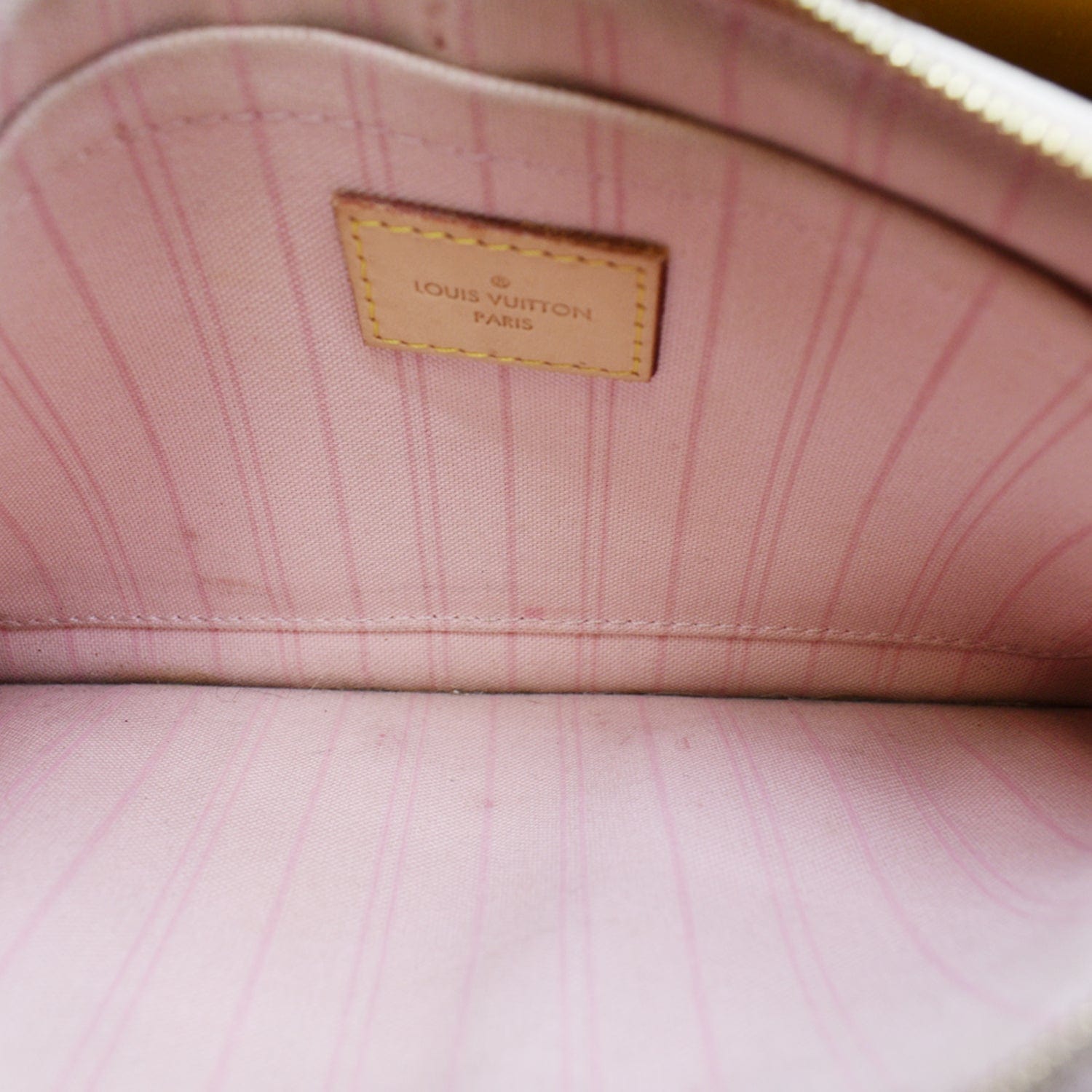 Authentic NEW Louis Vuitton Damier Azur Rose Ballerine Pink