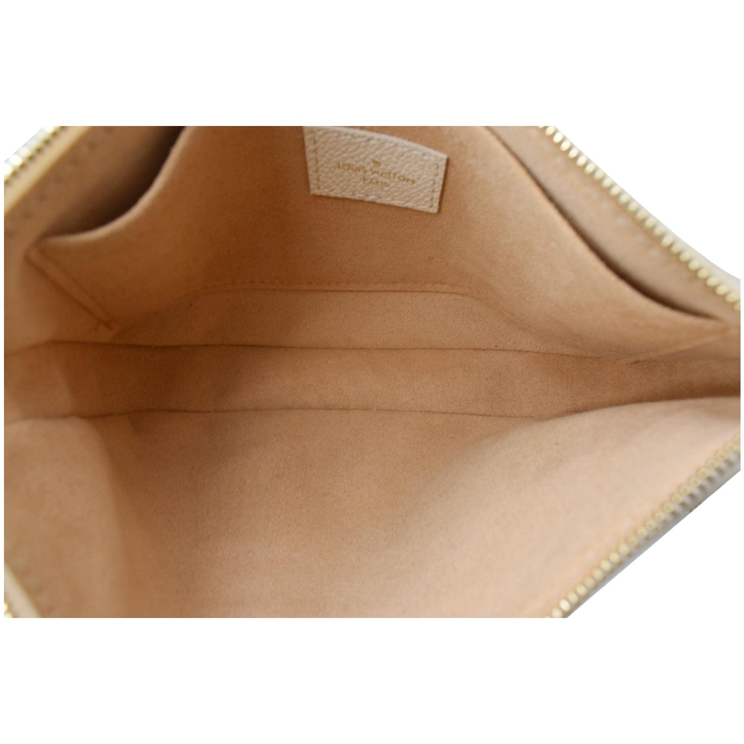 Multi Pochette Accessoires Cross-Body Bag - Luxury Bicolour Monogram  Empreinte Leather Beige