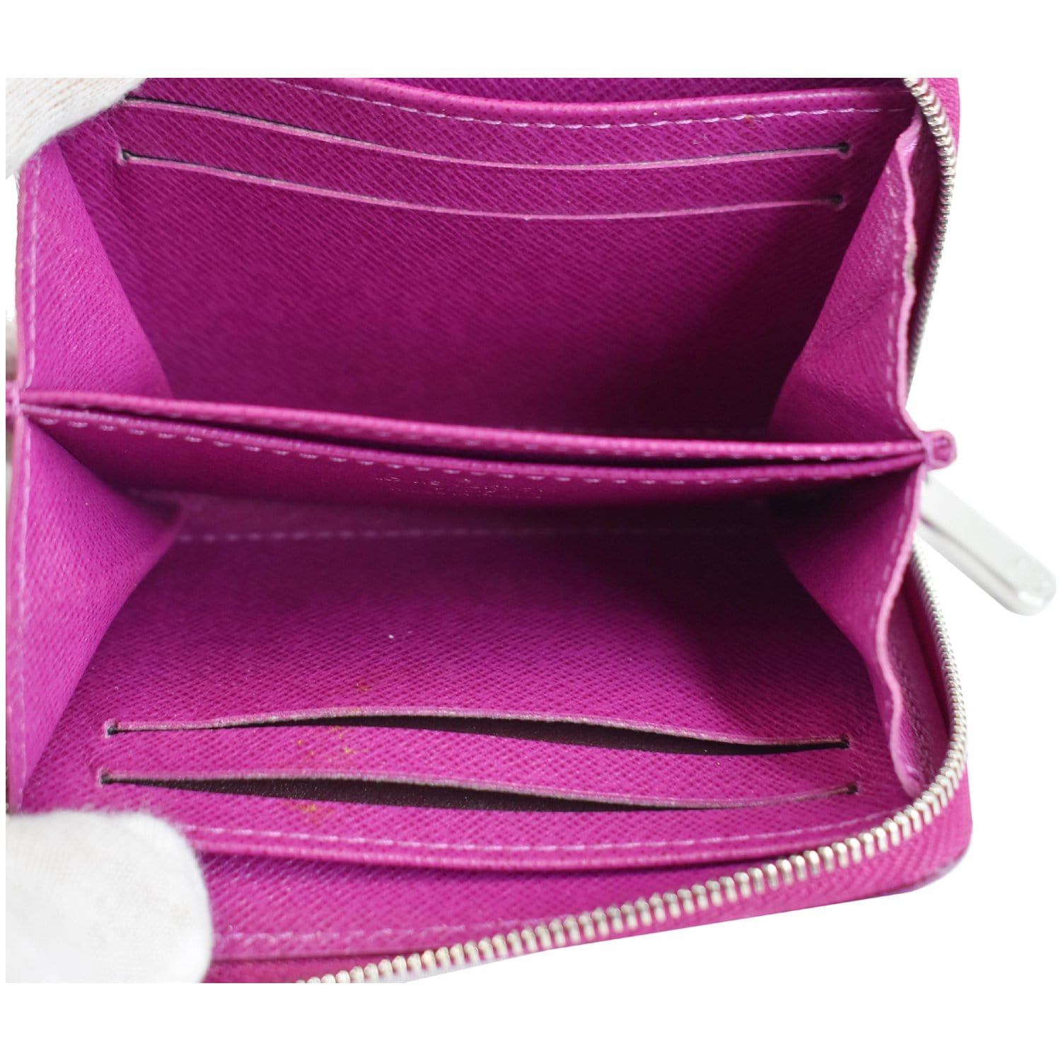 $700 Louis Vuitton Epi Lilac Lavender Purple Leather Porte Monnaie Billets  Viennois Wallet - Lust4Labels