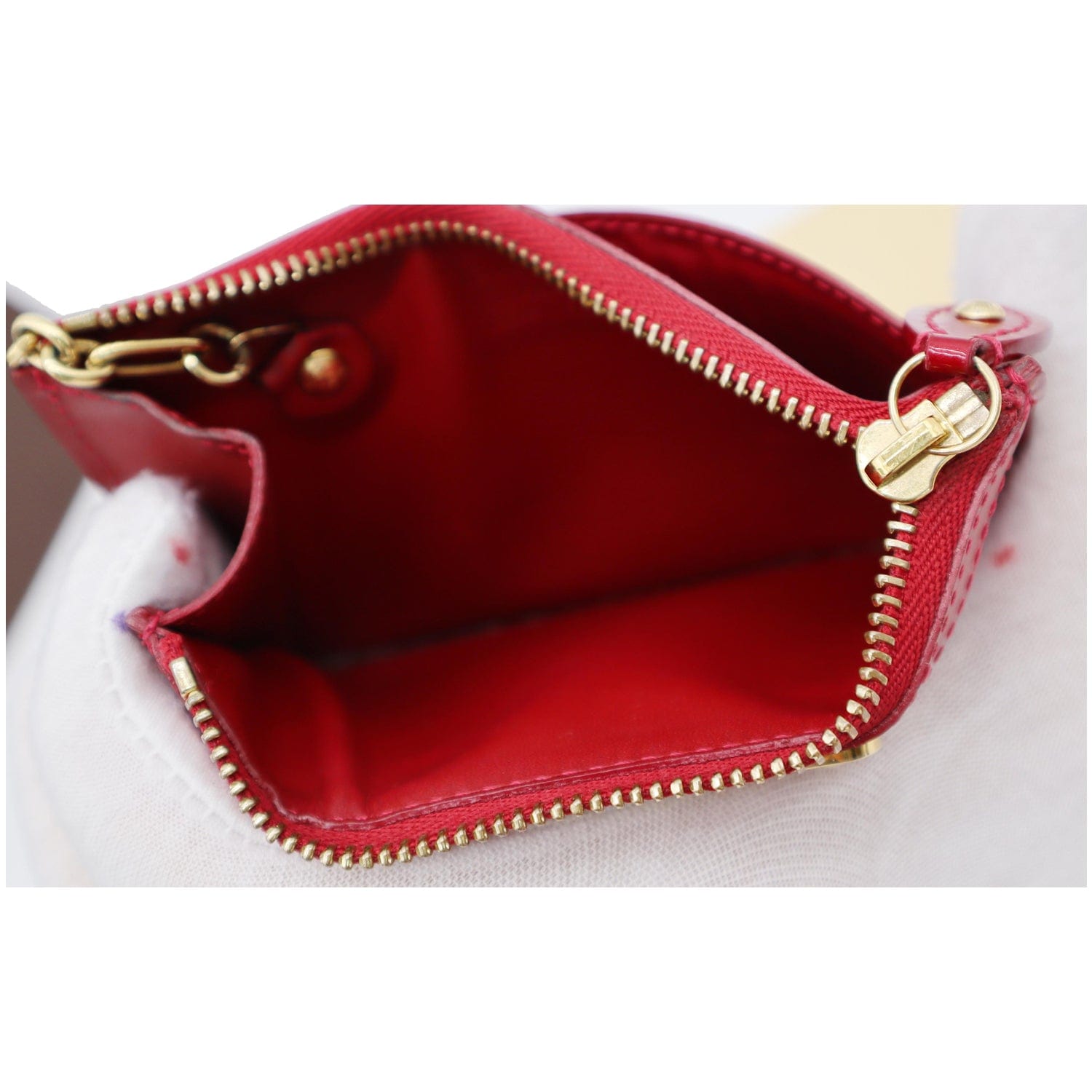 Louis Vuitton Pochette Cles Coin Clutch Bag