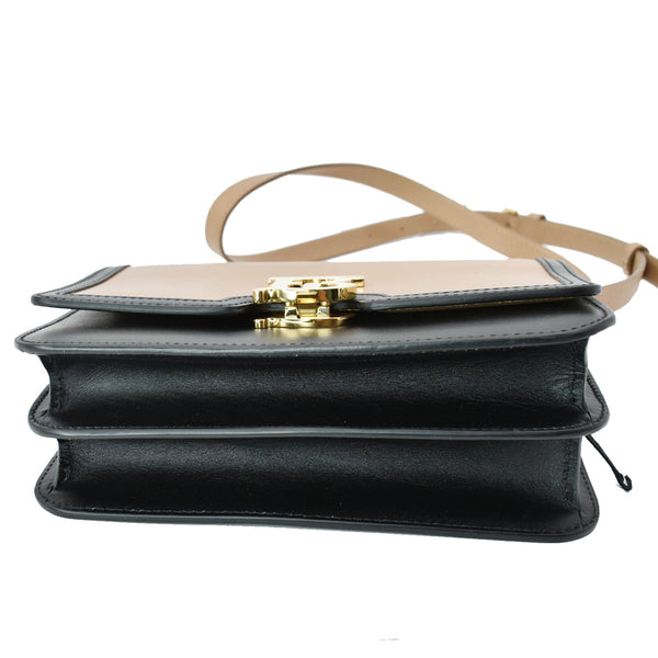 BURBERRY TB Small Leather Crossbody Bag Beige  - Hot Deals