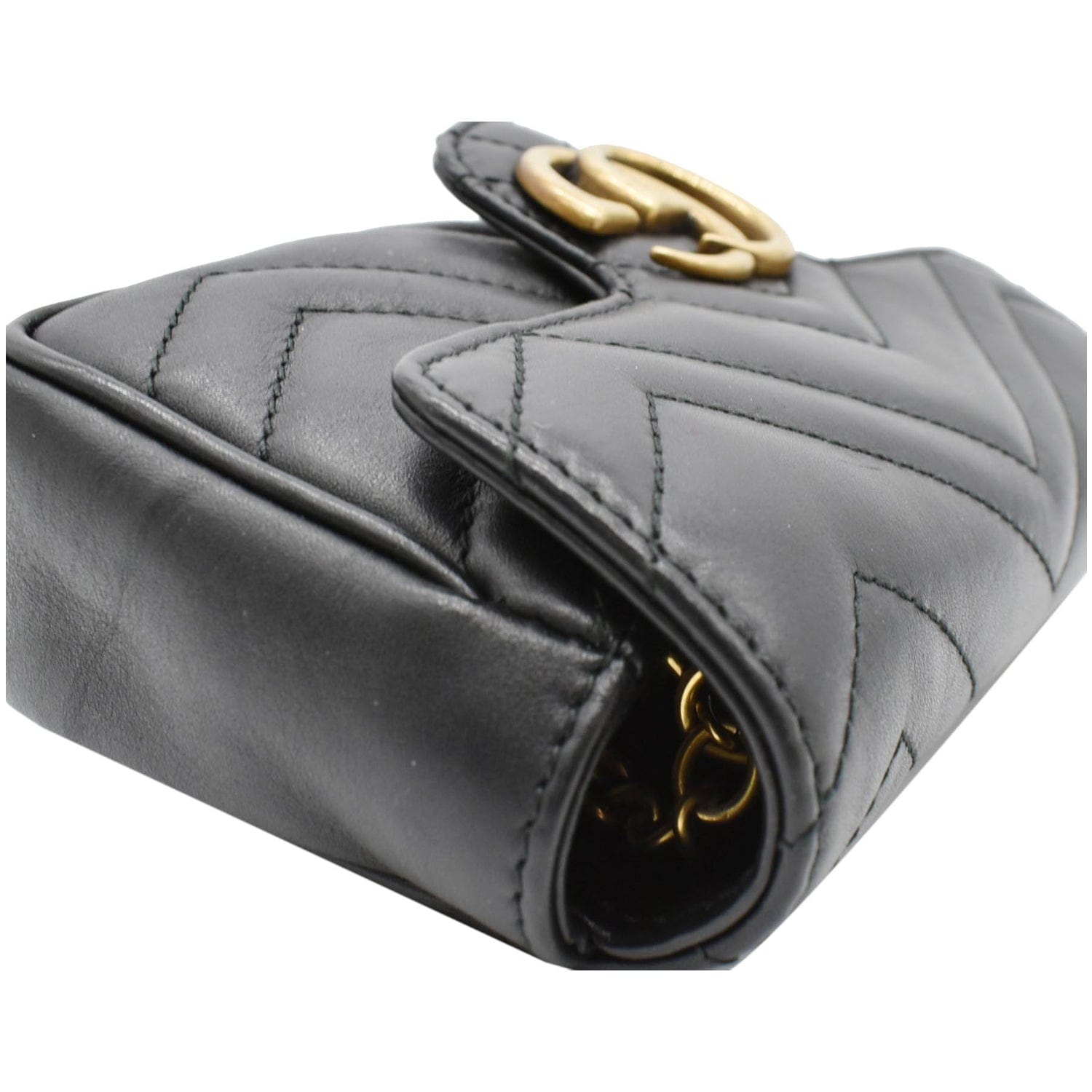 Gucci, Bags, Gg Marmont Leather Super Mini Bag