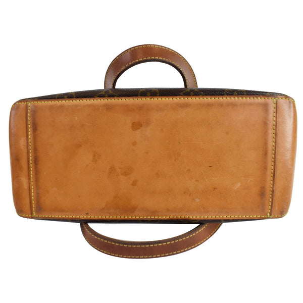 LOUIS VUITTON Cabas Piano Monogram Canvas Shoulder Bag Brown