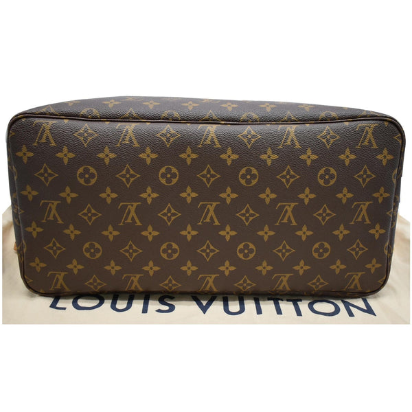 LOUIS VUITTON Neverfull GM Monogram Canvas Tote Shoulder Bag Fuchsia