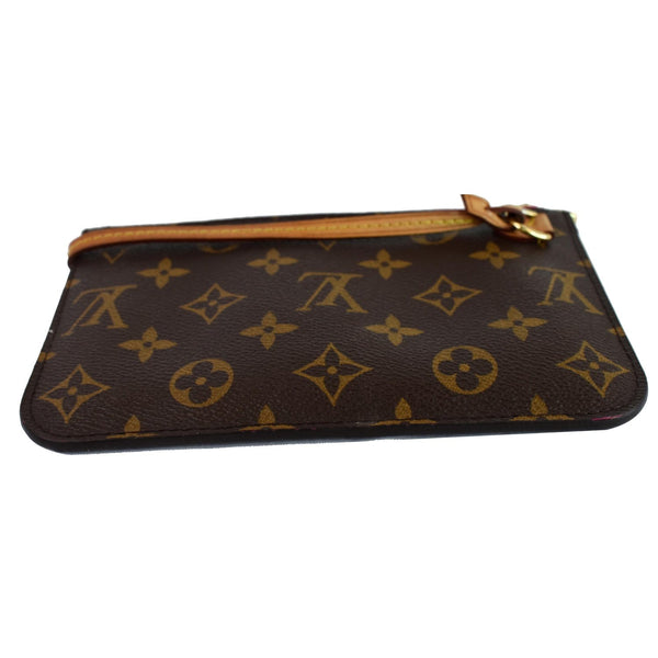 Louis Vuitton z Monogram Canvas Neverfull PM Pouch - top front side