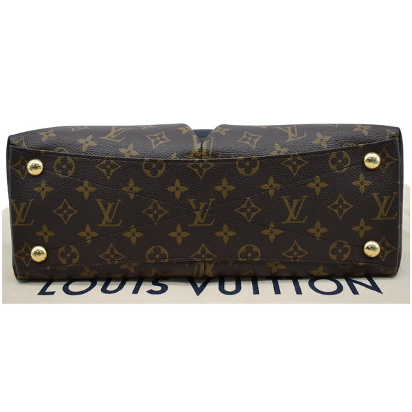 Louis Vuitton V MM Monogram Canvas Tote Bag - bottom preview