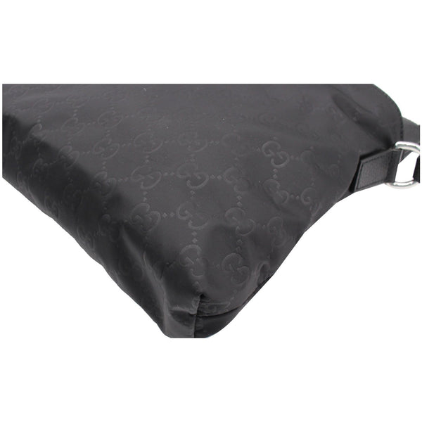 GUCCI GG Monogram Nylon Small Messenger Bag Black 510342