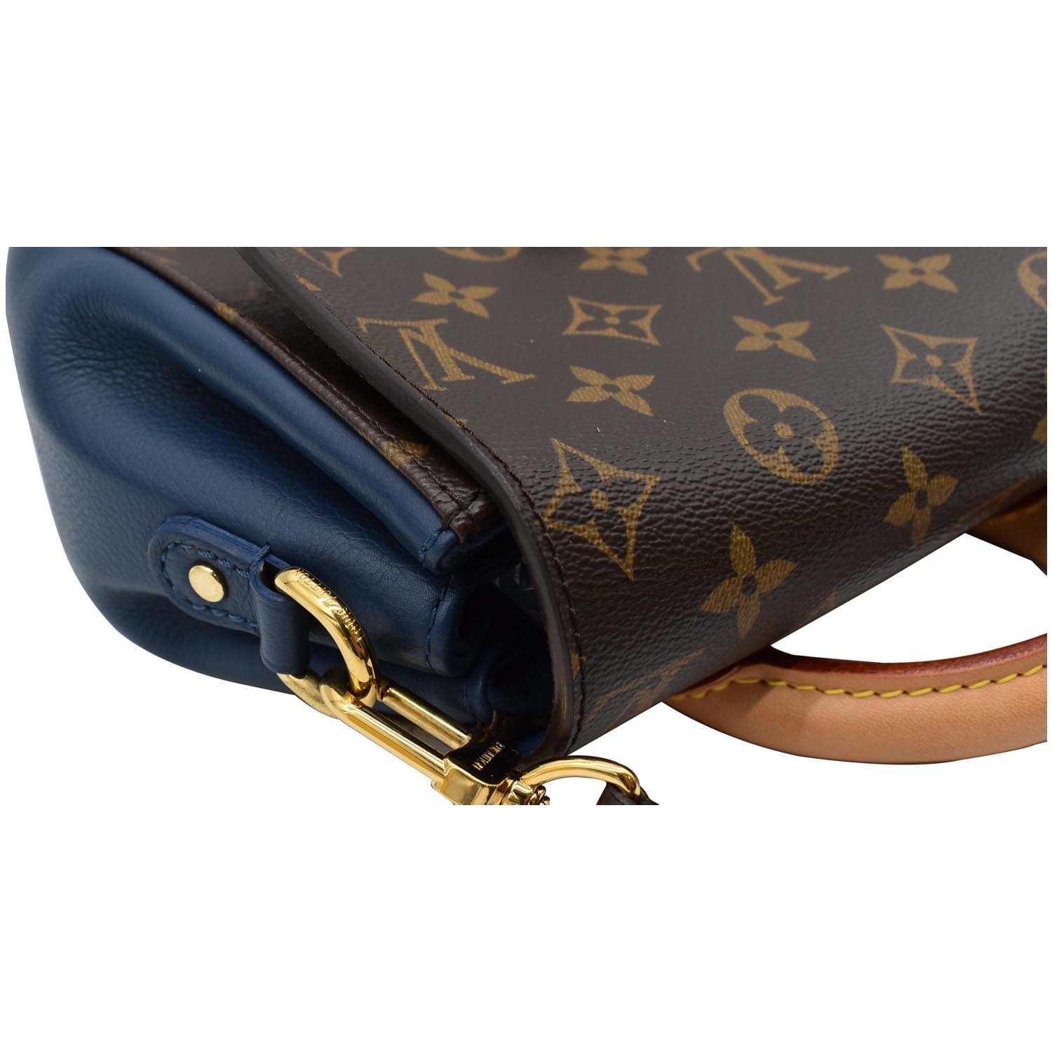 Eden leather handbag Louis Vuitton Brown in Leather - 37893890