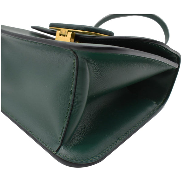 VALENTINO Garavani VSling Small Smooth Leather Shoulder Bag Green
