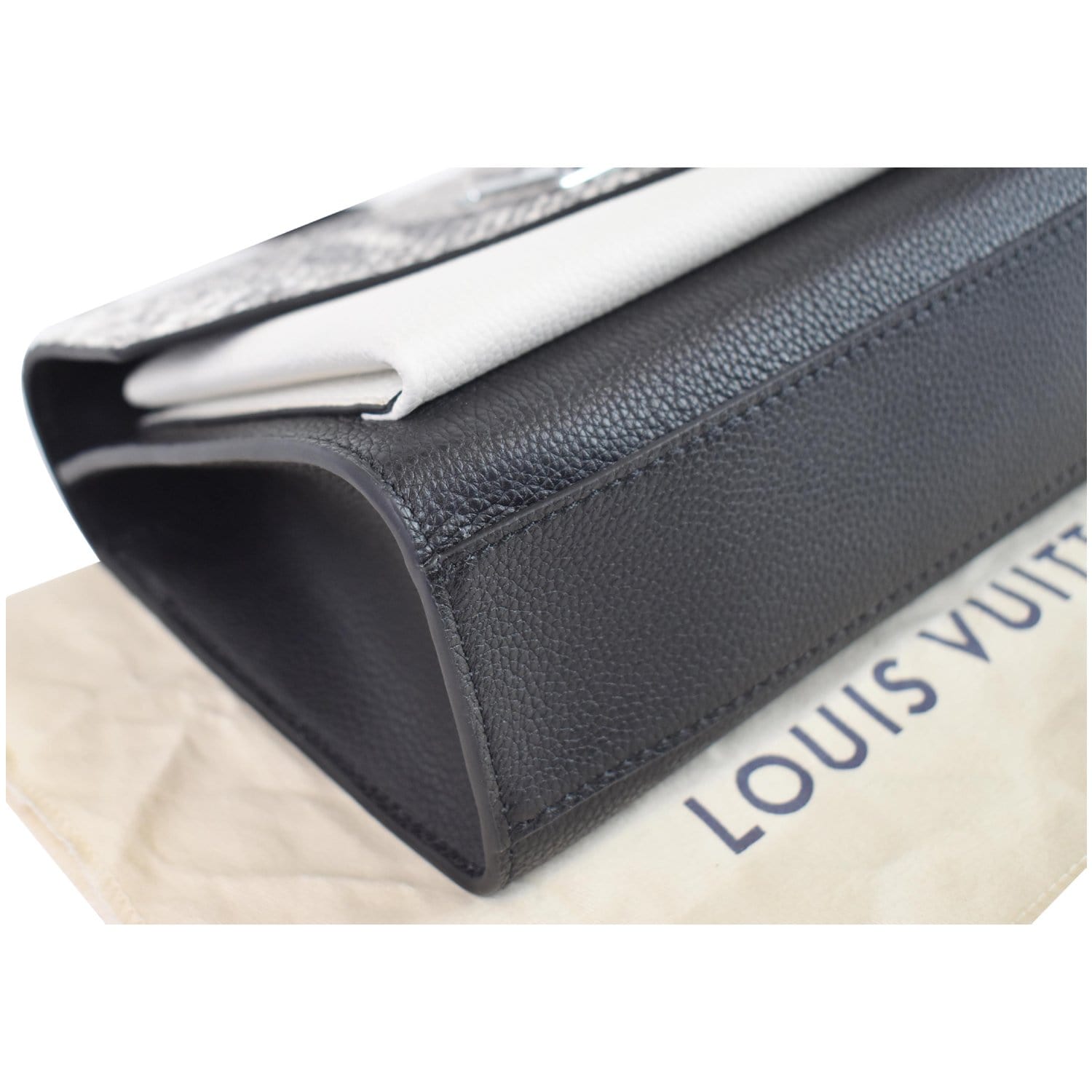 Louis Vuitton Black Leather Mylockme BB Bag