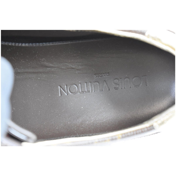Louis Vuitton Monogram Patent Globe Trotter Sneaker US8 - heal interior
