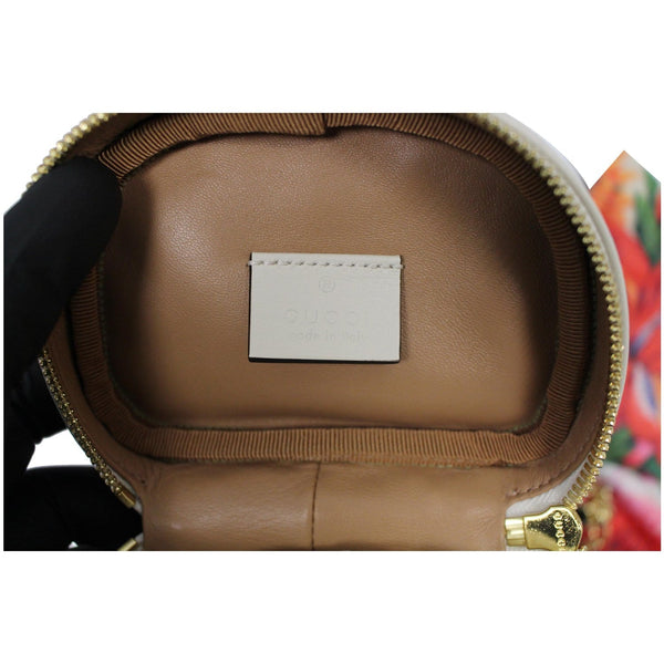 Gucci Trapuntta Calfskin Leather Belt Bag - deep interior