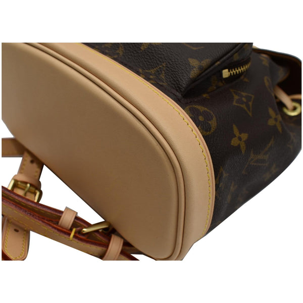 LOUIS VUITTON Montsouris PM Monogram Canvas Backpack Brown
