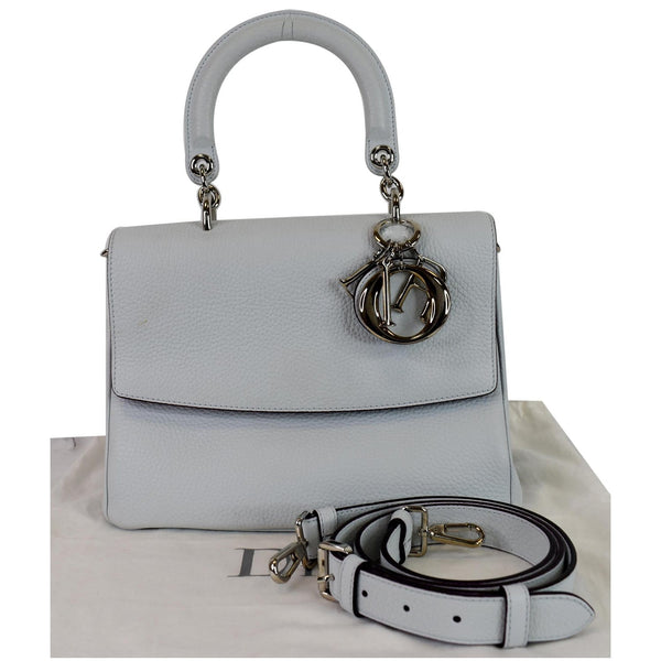 Christian Dior Be Dior Small Leather Flap bag grey