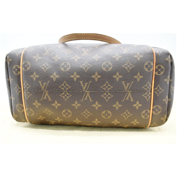 Louis Vuitton Totally MM Monogram Canvas Shoulder Bag bottom