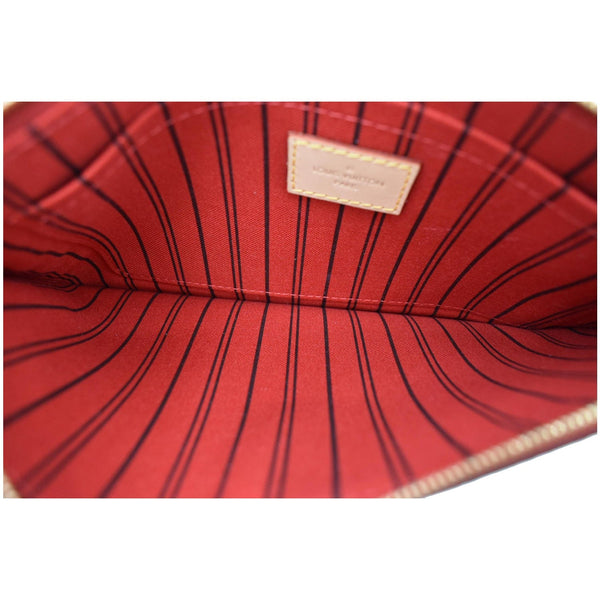 Louis Vuitton Neverfull MM Monogram Canvas Pochette Pouch