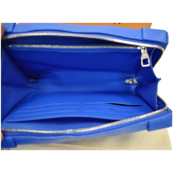 LOUIS VUITTON Soft Trunk Monogram Clouds Crossbody Bag Blue