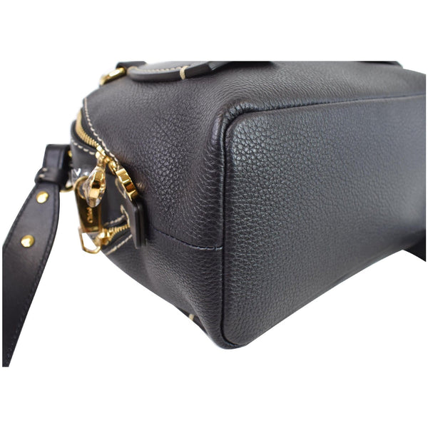 CHLOE Daria Small Classic Smooth Leather Crossbody Bag Black