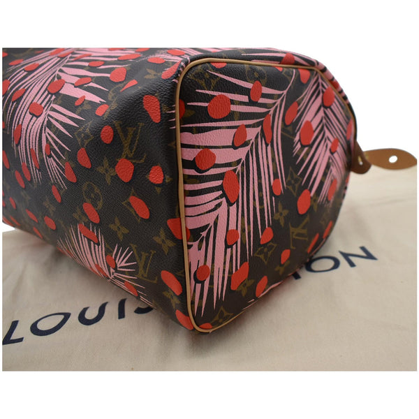 Louis Vuitton Speedy 30 Jungle Dots Satchel Bag for sale at Discount