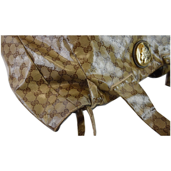 Gucci Hysteria Large Crystal Coated Canvas handbag