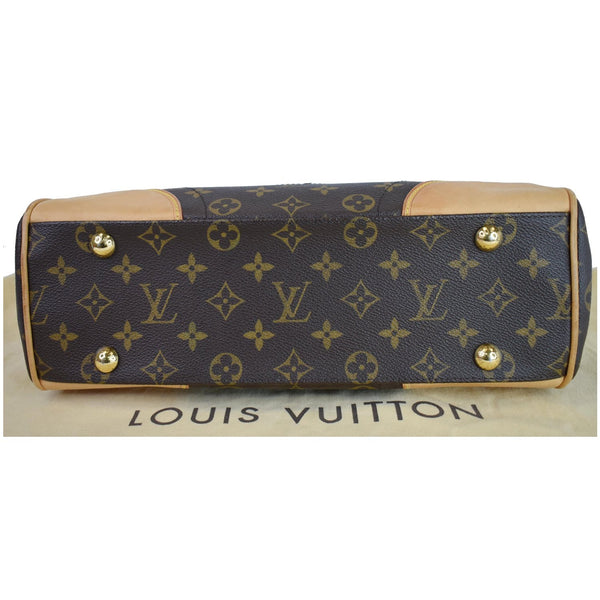Louis Vuitton Beverly MM Monogram Canvas Shoulder Bag - lv logo base