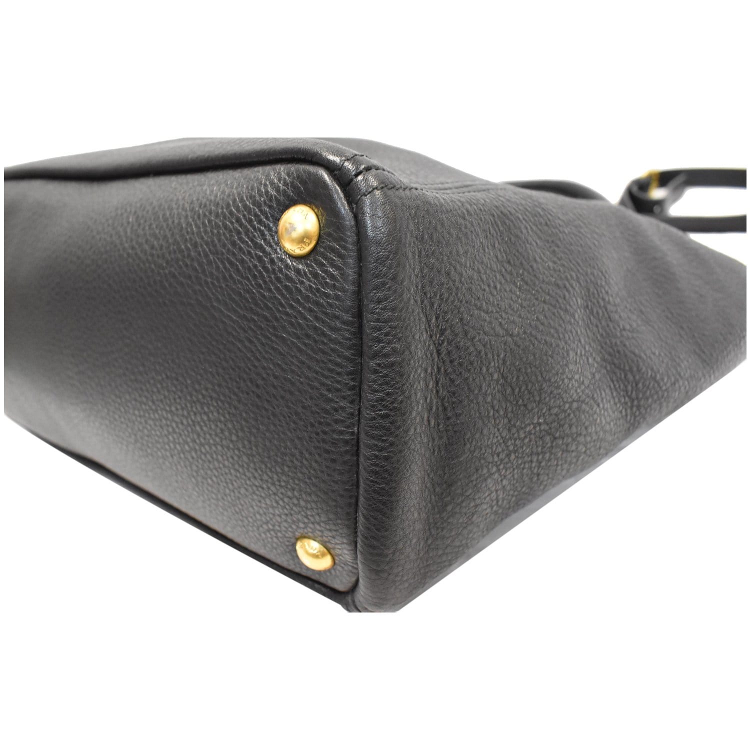 Prada Black Vitello Daino Double Zip Camera Bag Multiple colors Leather  Pony-style calfskin ref.824127 - Joli Closet