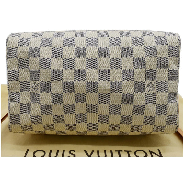 Louis Vuitton Speedy 25 Bandouliere Damier Azur print Bag bottom