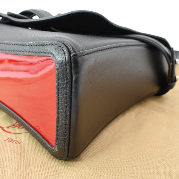 Christian Louboutin Pebbled Small Rubylou Shoulder Bag