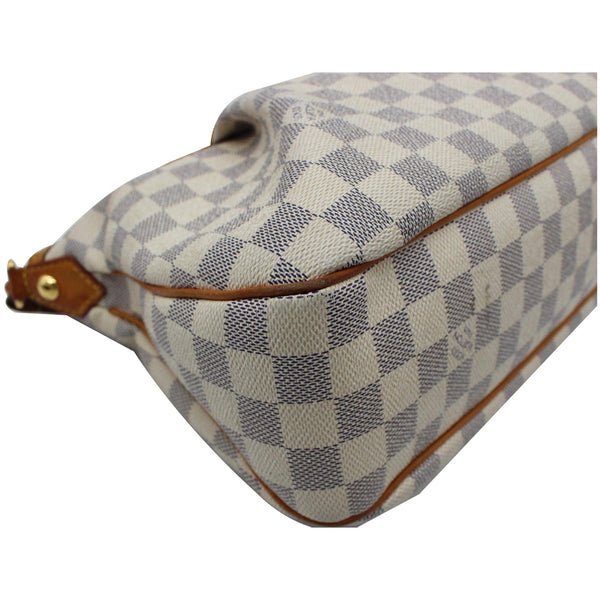 Used Louis Vuitton Damier Azur Siracusa PM Shoulder Bag